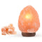 5-7 kg Himalayan Salt Lamp Rock Crystal Natural Light Dimmer Switch Cord Globes