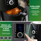 SPECTOR New 7L Air Fryer LCD Health Cooker Low Oil Rapid Deep Frying 1800W Black