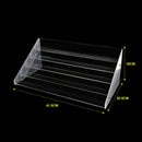 5 Tier Clear Acrylic Nail Polish Varnish Cosmetics Display Stand Rack Organiser