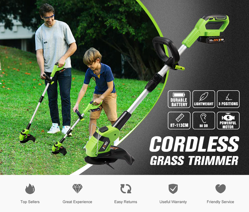 20V Cordless Grass Trimmer