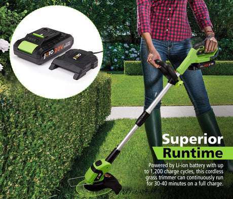 20V Cordless Grass Trimmer