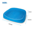 Summer Cool Gel Honeycomb Cushion Flex Back Support Spine Protector