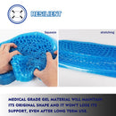 Summer Cool Gel Honeycomb Cushion Flex Back Support Spine Protector