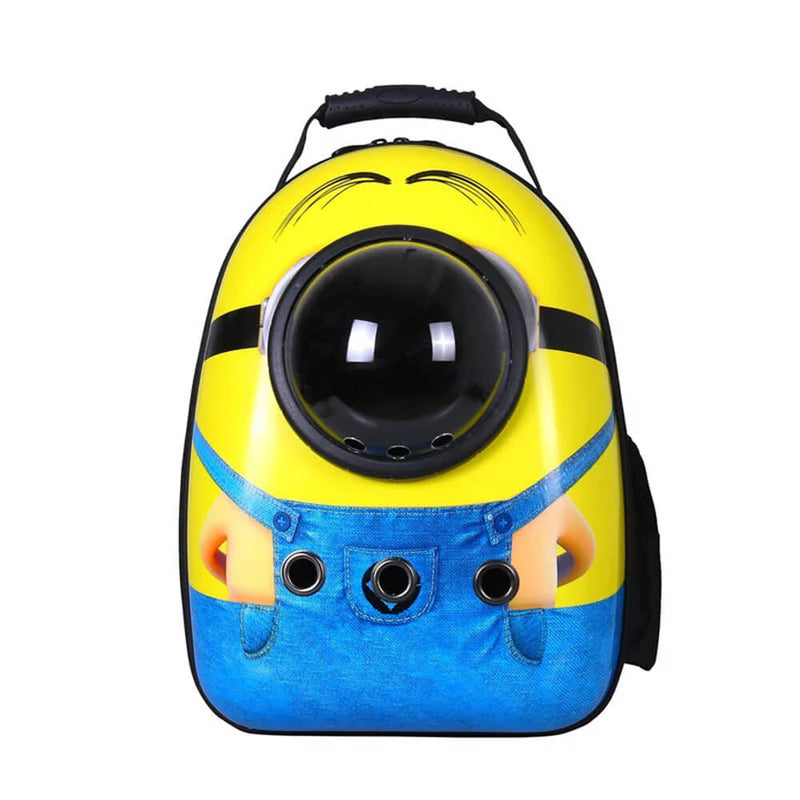 Pet Cat Carrier Bag Backpack Astronaut Space Capsule Puppy Travel Crate Cage