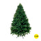 Christmas Tree Kit Xmas Decorations Colorful Plastic Ball Baubles with LED Light 2.1M Type1