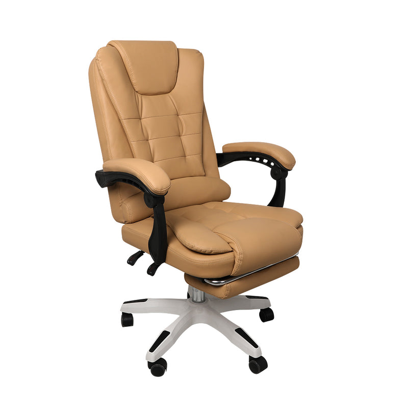 Gaming Chair Office Computer Seat Racing PU Leather Executive Footrest Racer