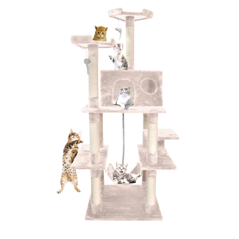 PaWz 1.83M Cat Scratching Post Tree Gym House Condo Furniture Scratcher Tower