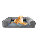 Pet Bed Sofa Dog Beds Bedding Soft Warm Mattress Cushion Pillow Mat Plush M