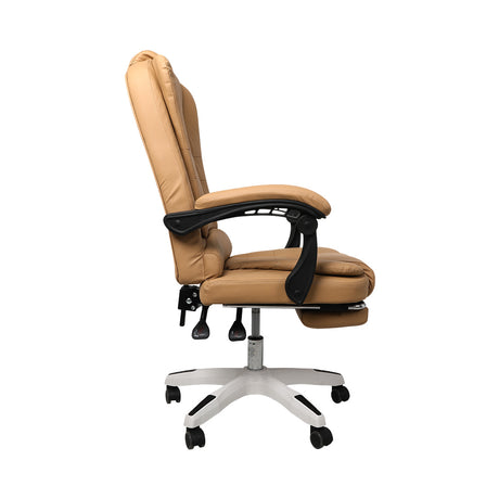 Gaming Chair Office Computer Seat Racing PU Leather Executive Footrest Racer