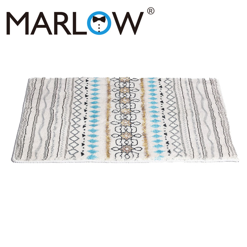 Marlow Floor Mat Rugs Shaggy Rug Large Area Carpet Bedroom Living Room 50x80cm