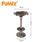 PaWz Bird Bath Feeder Feeding Food Station Ornamental Solar Light Outdoor Garden