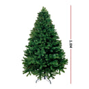 Christmas Tree Kit Xmas Decorations Colorful Plastic Ball Baubles with LED Light 1.8M Type1