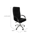 Office Chair Gaming Chairs Racing Executive PU Leather Seat Executive Computer Black