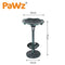 PaWz Bird Bath Feeder Feeding Food Station Ornamental Solar Light Outdoor Garden