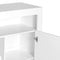 Levede Buffet Sideboard Storage Cabinet Modern High Gloss Furniture LED White