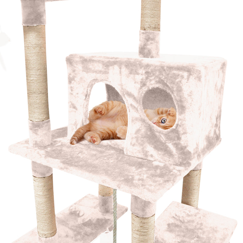 PaWz 1.83M Cat Scratching Post Tree Gym House Condo Furniture Scratcher Tower