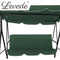 Swing Chair Hammock Outdoor Furniture Garden Canopy Cushion Bench Green