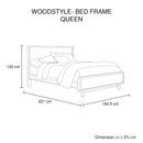 Woodstyle Queen Bed