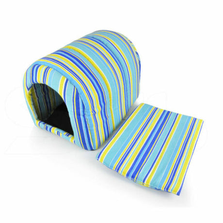 PaWz Pet Dog House Kennel Soft Igloo Beds Cave Cat Puppy Bed  Cushion XL Green