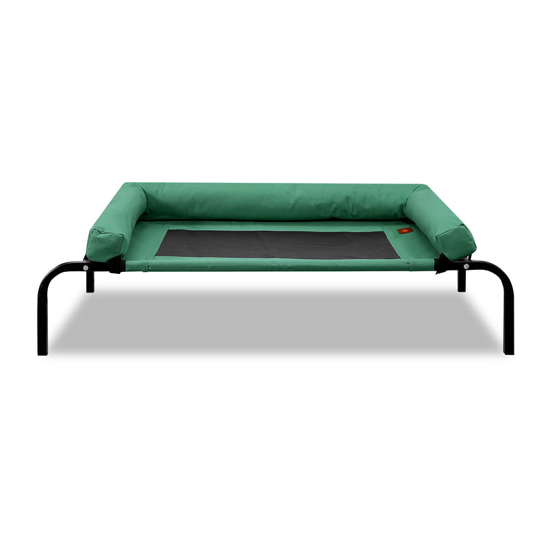 PaWz Large Green Heavy Duty Pet Bed Bolster Trampoline