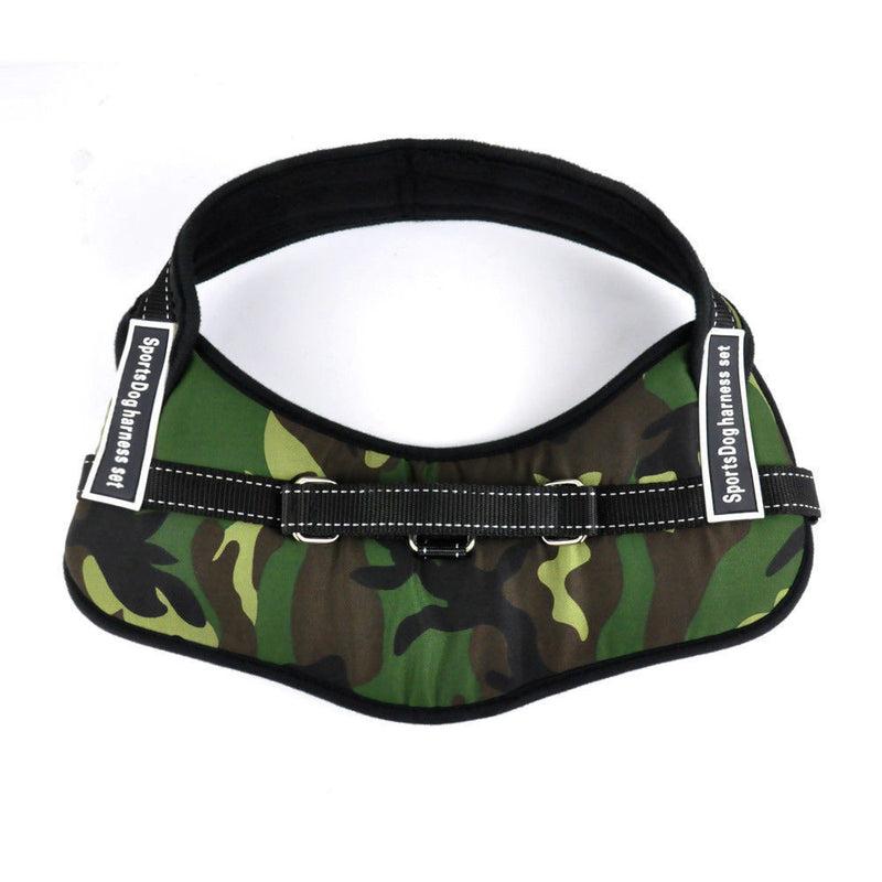 PaWz Control Dog Pulling Harness Adjustable Support Pet Pitbull Training XL Camo