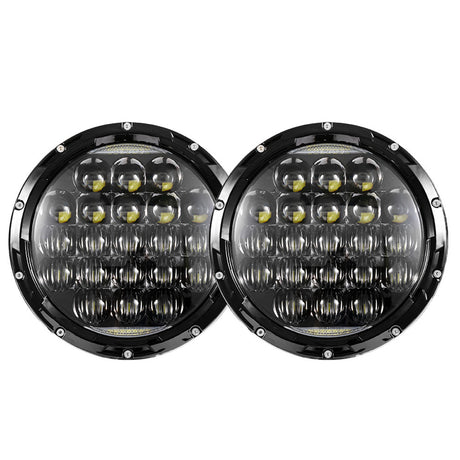 2X 7Inch Led Headlight For Jeep Jk Gq Patrol Projector Led Headlight Drl