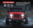 2X 7Inch Led Headlight For Jeep Jk Gq Patrol Projector Led Headlight Drl