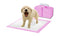 PaWz 400pc 60x60cm Puppy Pet Dog Indoor Cat Toilet Training Pads Absorbent Pink