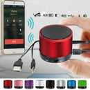 Portable Wireless Car Bluetooth Music Speaker Mini AUX Stereo for iPhone iPad PC