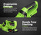 JOYO 20V Cordless Leaf Blower 6-Speed Lithium Electric Battery Nozzles Garden