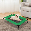 PaWz Heavy Duty Pet Bed Trampoline Dog Puppy Cat Hammock Mesh  Canvas S Green