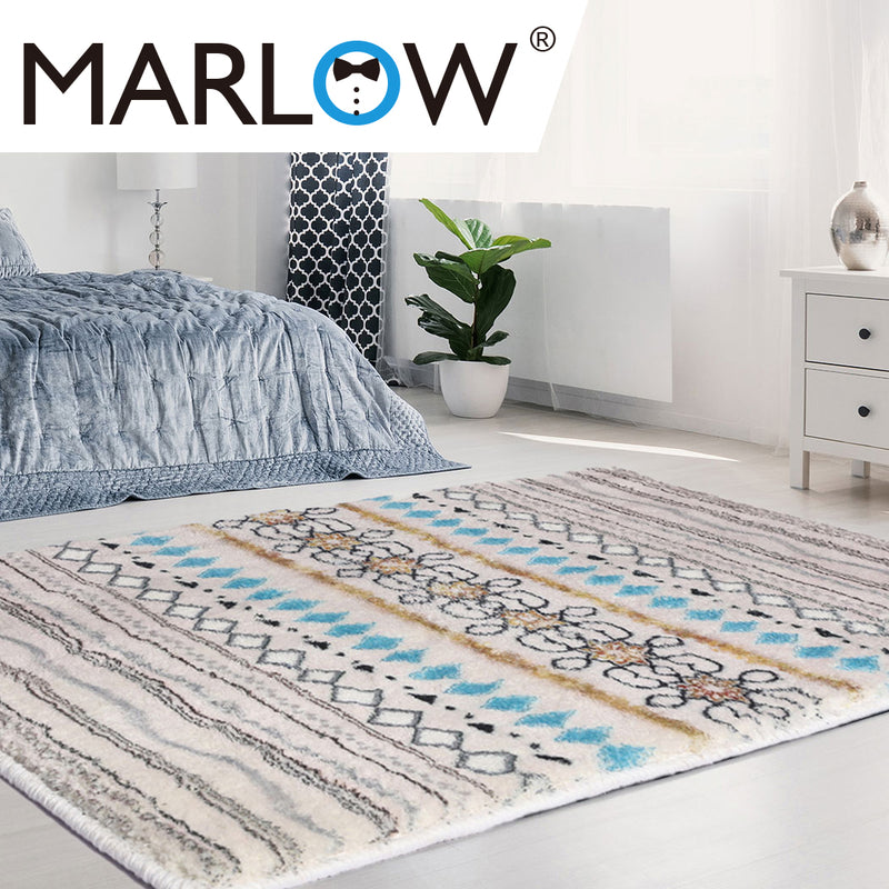 Marlow Floor Mat Rugs Shaggy Rug Large Area Carpet Bedroom Living Room 50x80cm