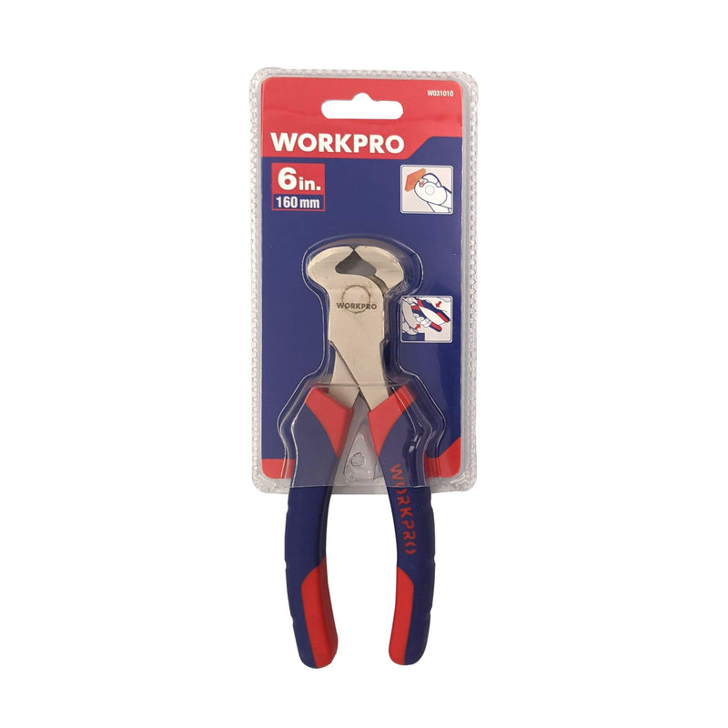 WORKPRO END CUTTING PLIERS 160MM(6INCH)