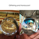 Clear Glass Healing Crystal Ball Sphere Photography Props Lens ball Decor Gifts