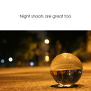 Clear Glass Healing Crystal Ball Sphere Photography Props Lens ball Decor Gifts