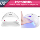 Salon Chic LED UV Nail Lamp Gel Polish Dryer Manicure Curing Smart Sensor Light