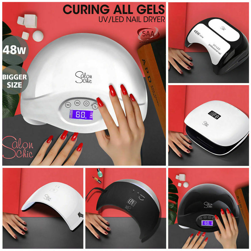 Salon Chic LED UV Nail Lamp Gel Polish Dryer Manicure Curing Smart Sensor Light