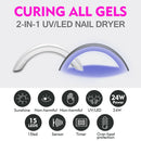 Salon Chic LED UV Nail Lamp Gel Polish Dryer Manicure Curing Smart Sensor Light