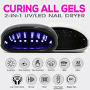 Salon Chic LED UV Nail Lamp Gel Polish Dryer Manicure Curing Smart Sensor Light