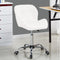 Levede Swivel Computer Desk Office Study Chair PU Leather Gaming Chair White