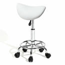 Saddle Salon Stool Bar Swivel Chair Massage Barber Hairdressing Hydraulic Lift