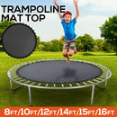 8 FT Kids Trampoline Pad Replacement Mat Reinforced Outdoor Round Spring Cover