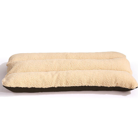 PaWz Warm Soft Pet Bed Mattress Dog Cat Pets Pad Mat Cushion Pillow Size L Beige