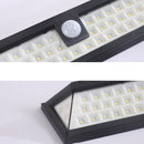 54LED Solar Power PIR Motion Sensor Security Wall Light Outdoor Garden Lamp