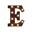 LED Metal Letter Lights Free Standing Hanging Marquee Event Party D?cor Letter E