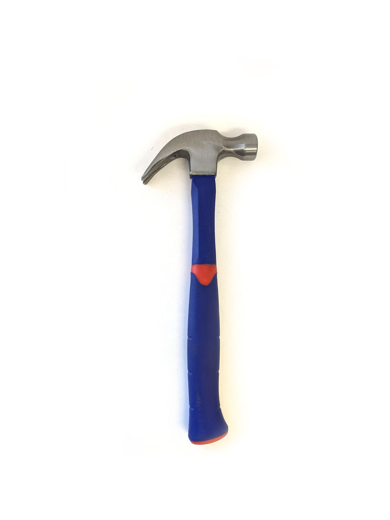 WORKPRO CURVED CLAW HAMMER WITH FIBERGLASS HANDLE 16OZ