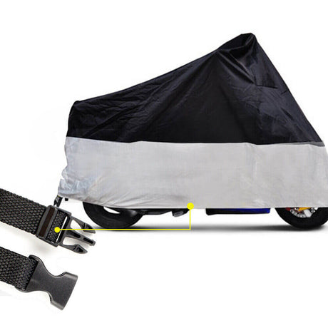 XL Large Motorcycle Waterproof Outdoor Vented Motor Bike Scooter Dust Rain Cover