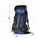 Waterproof Outdoor Backpack Sport Hiking Camping Luggage Travel Rucksack Bag