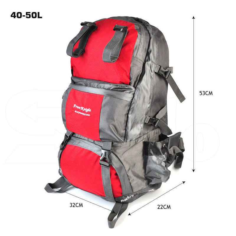 Waterproof Outdoor Backpack Sport Hiking Camping Luggage Travel Rucksack Bag