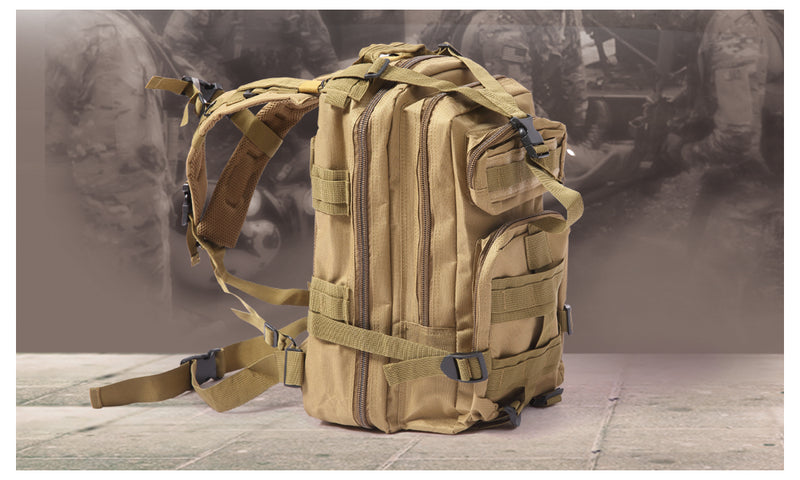 24L Hiking Camping Bag Army Military Tactical Trekking Rucksack Backpack